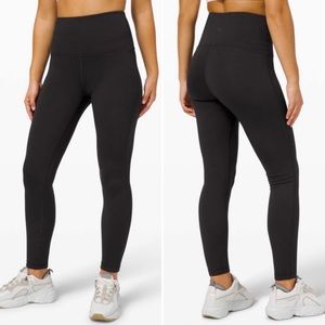 Lululemon Wunder Lounge Super High-Rise Tight Leggings Black 28" 12